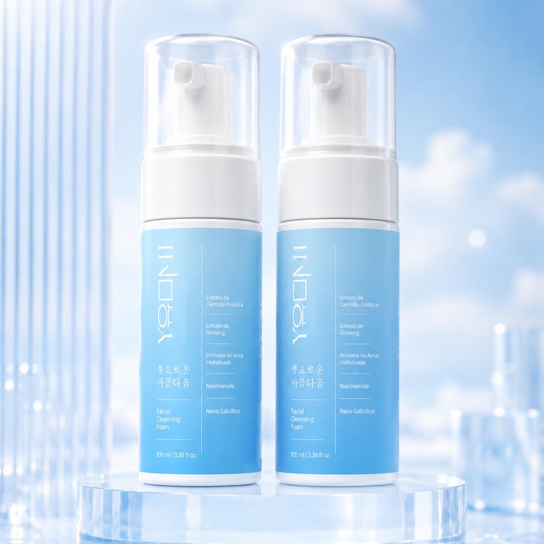 Espuma de Limpeza Facial Yoomi