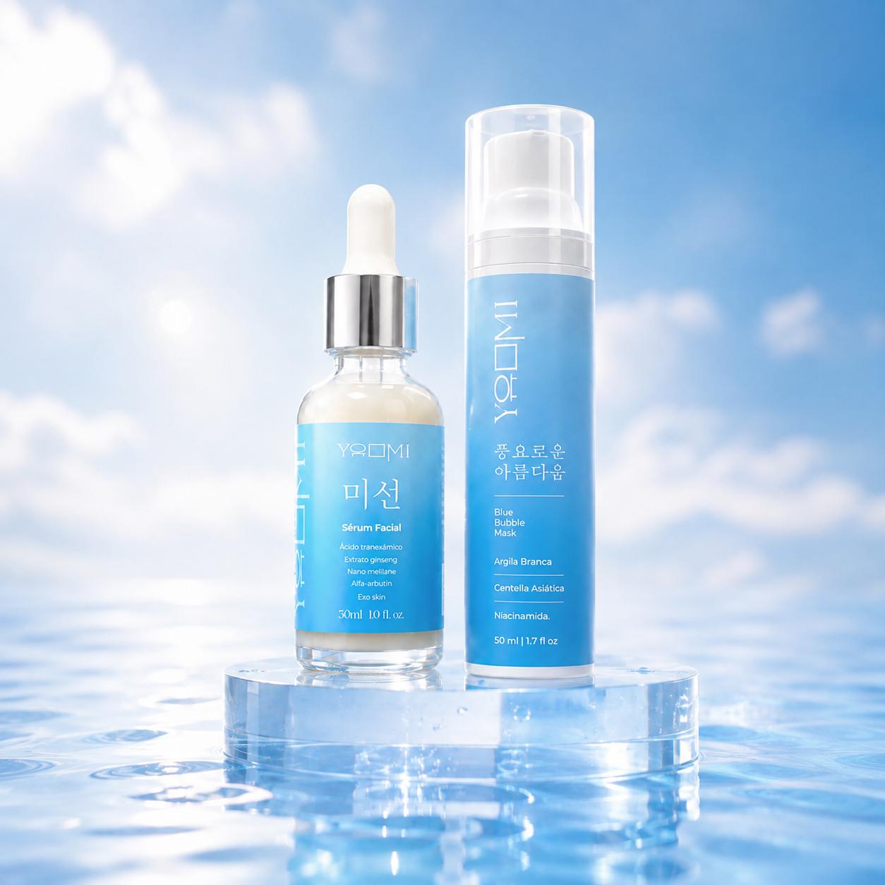 Duo Bloom: Sérum + Máscara Facial