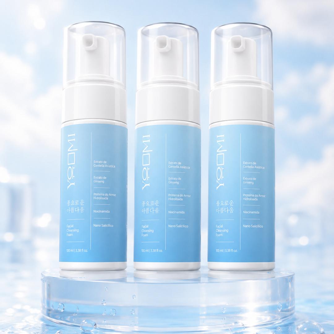 Espuma de Limpeza Facial Yoomi